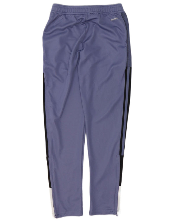 Adidas Girls Aeroready αθλητική φόρμα παντελόνι 11-12 ετών Purple Colourblock