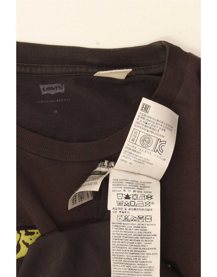 Ανδρικό γραφικό T-Shirt Levi's Top Μεσαίο Γκρι Βαμβακερό