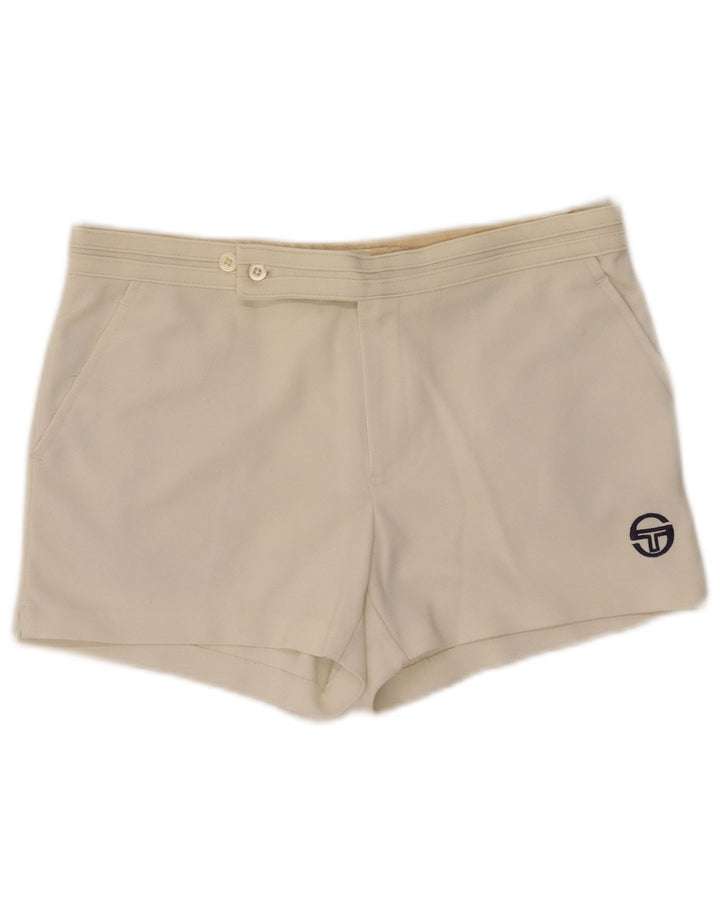 SERGIO TACCHINI Ανδρικό σορτς casual IT 48 Medium W30 Off White