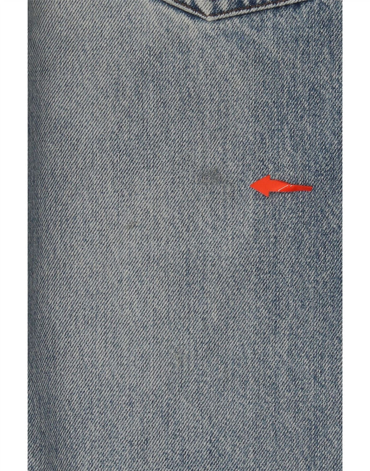 Ανδρικό τζιν ίσιο LACOSTE W34 L34 Μπλε