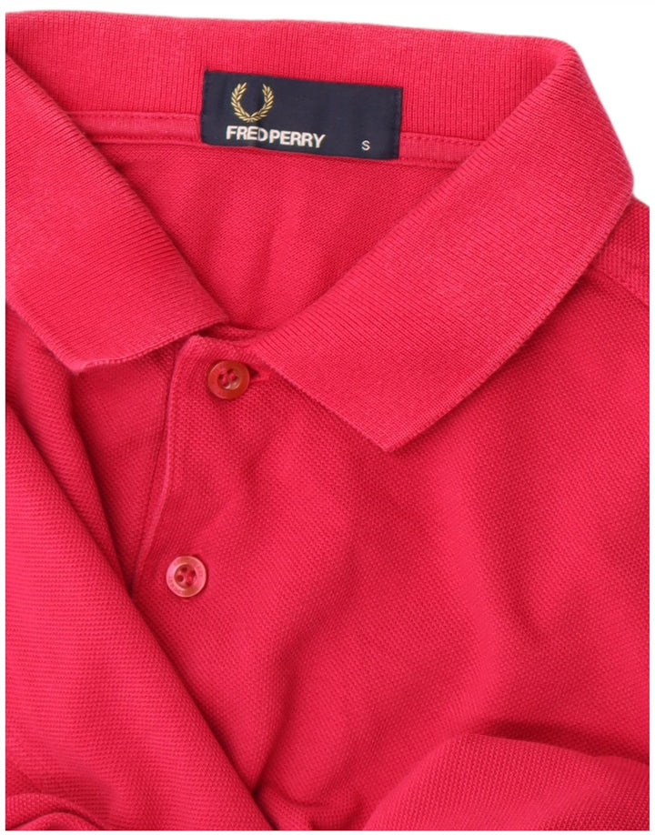 Fred Perry γυναικείο μπλουζάκι πόλο UK 10 Small Pink