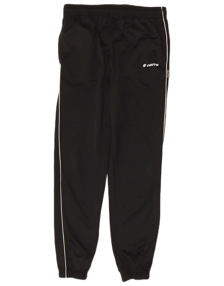 LOTTO Mens Tracksuit Trousers Joggers Large  Black Polyester