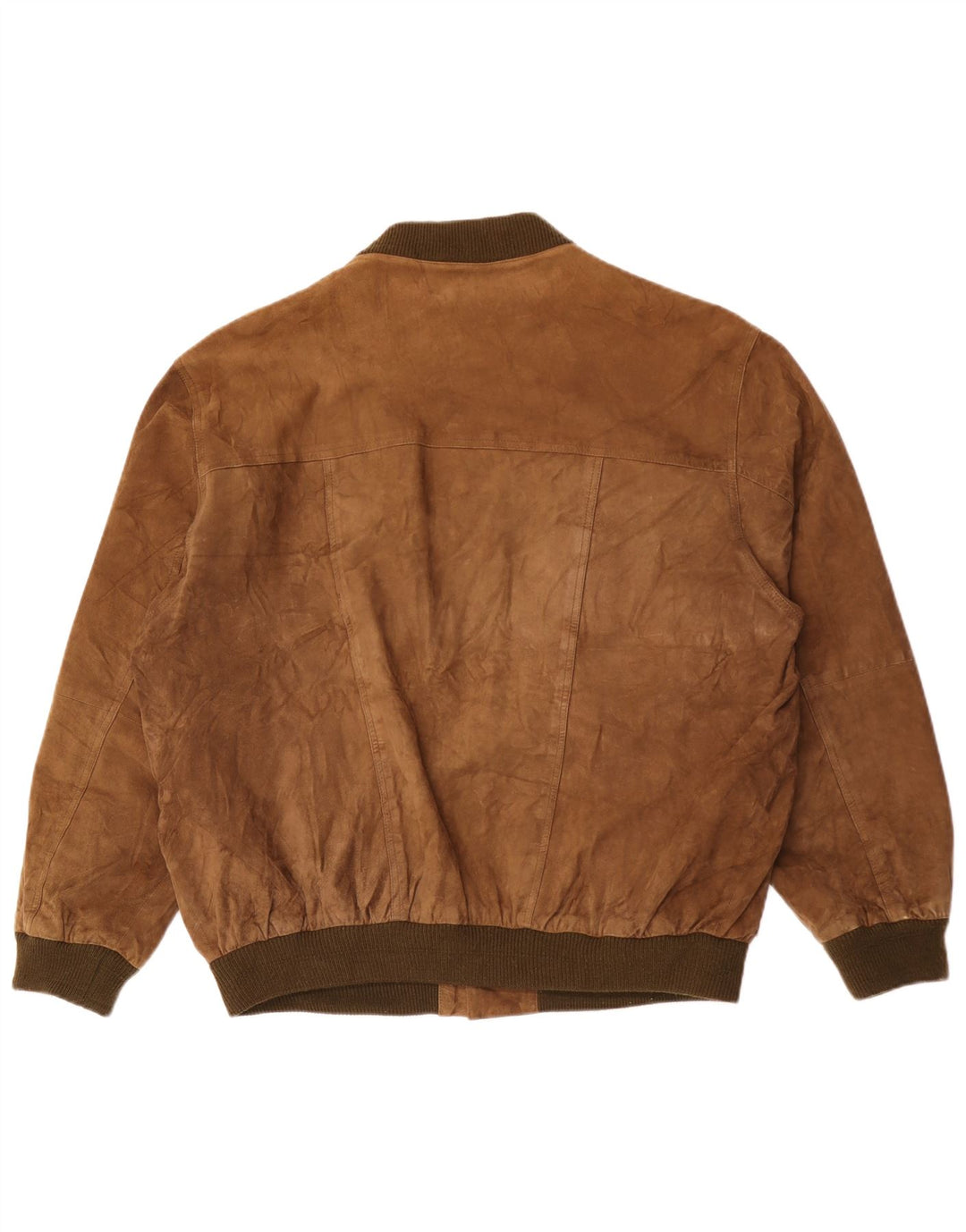 Vintage Ανδρικό Σουέντ Μπουφάν IT 52 XL Καφέ Δερμάτινο