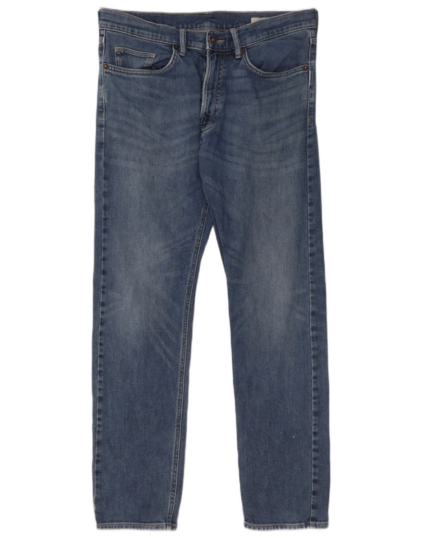 Marks & Spencer Mens Slim Jeans W34 L31 Blue