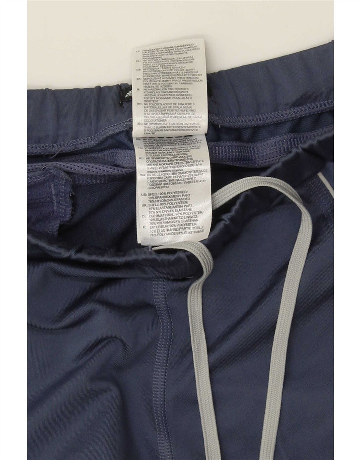 Adidas Γυναικείο κολάν Capri UK 12 Medium Navy Blue Polyester