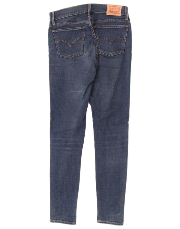 Levi's Womens 710 Super Skinny Jeans W26 L30 Blue Cotton
