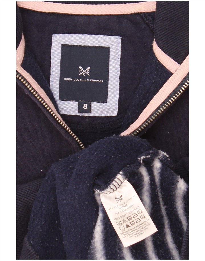 Crew Clothing Γυναικεία φούτερ μεγάλου μεγέθους Jumper UK 8 Small Navy Blue