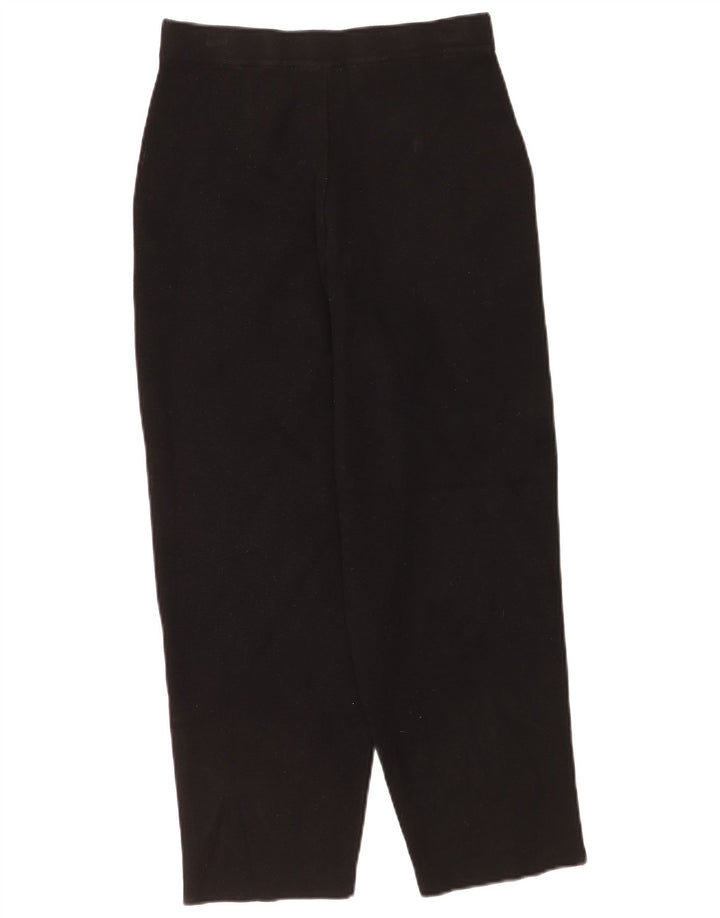 Zara Γυναικείο Cropped Παντελόνι Medium W28 L24 Black Viscose