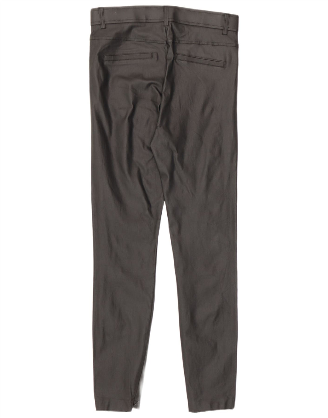 Zara Γυναικείο κολάν από συνθετικό δέρμα Medium W28 L28 Μαύρο