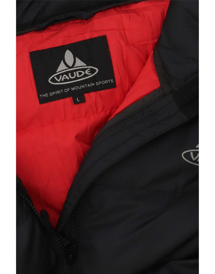 Vaude Ανδρικό μπουφάν με κουκούλα UK 40 Large Black
