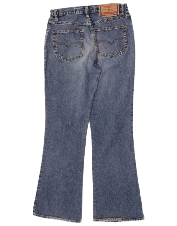 Diesel Womens Bootcut Jeans UK 14 L W32 L30 Blue Cotton