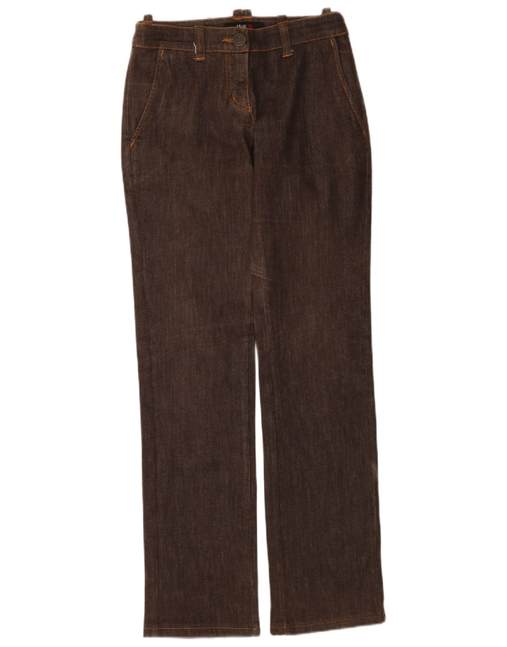Iceberg Γυναικείο Straight Jeans IT 42 Medium W28 L34 Καφέ Βαμβακερό