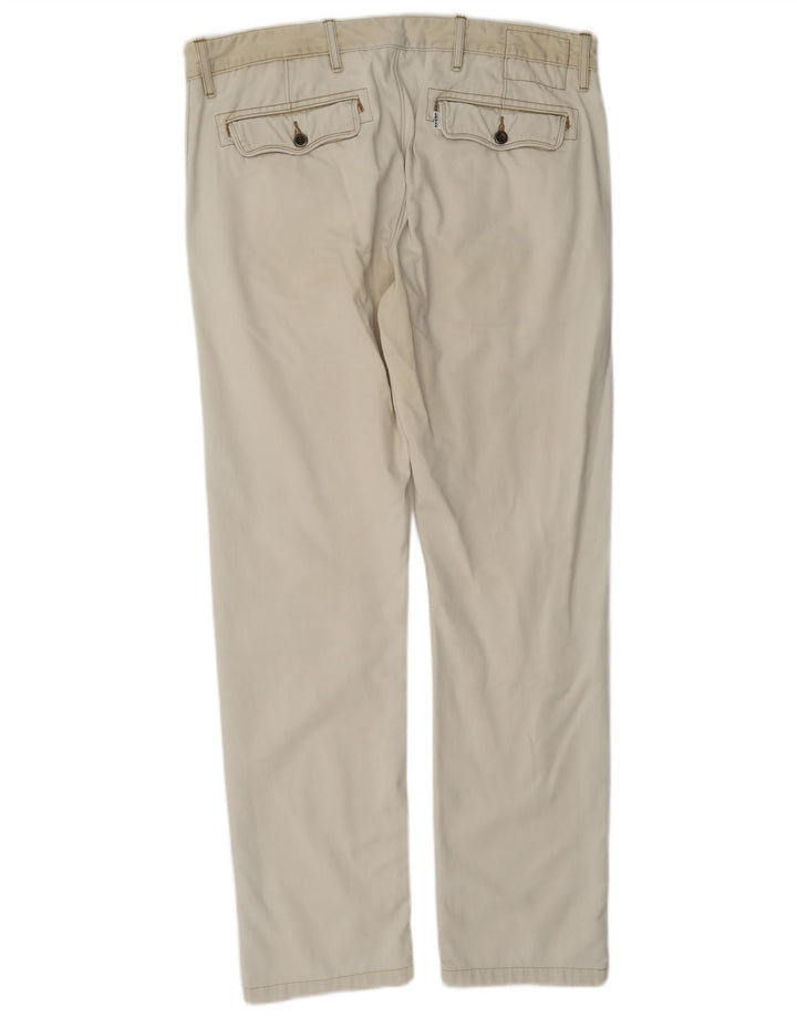Ανδρικό ίσιο παντελόνι Chino Levi's W38 L32 Λευκό