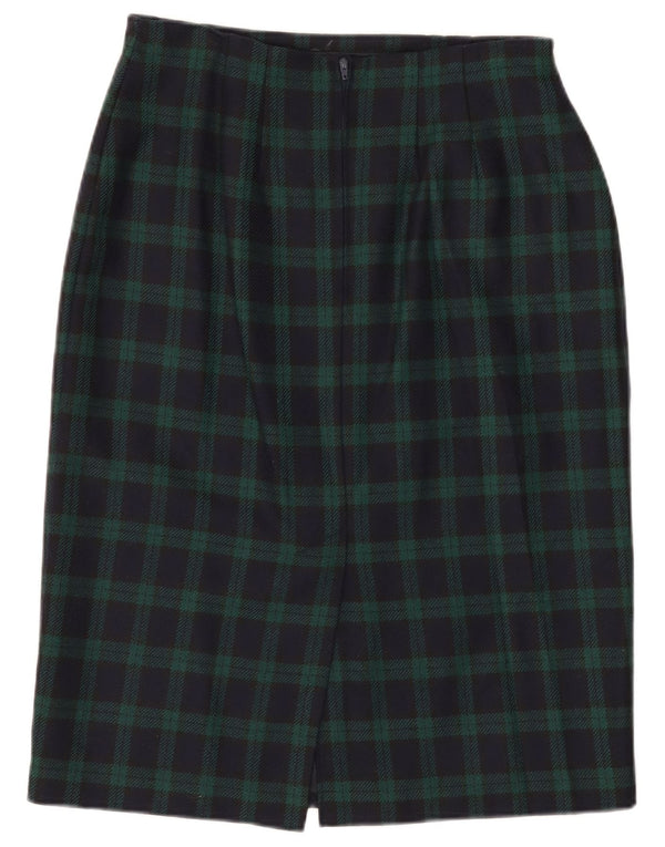 Marks & Spencer Γυναικεία φούστα St. Michael Pencil W30 Μεσαίο Navy Blue Check