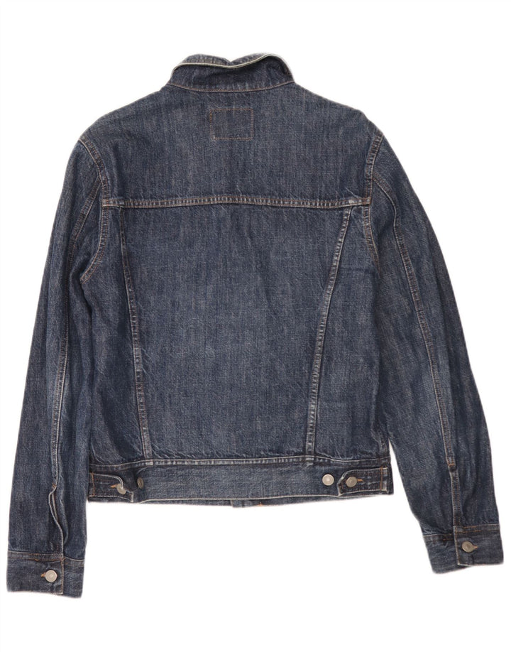 Ανδρικό τζιν μπουφάν Sisley UK 36 Small Navy Blue