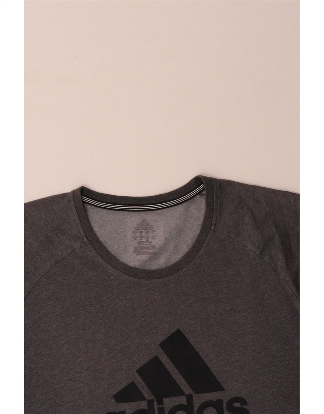 Ανδρικό γραφικό T-Shirt ADIDAS Climalite Top XL Grey Polyester