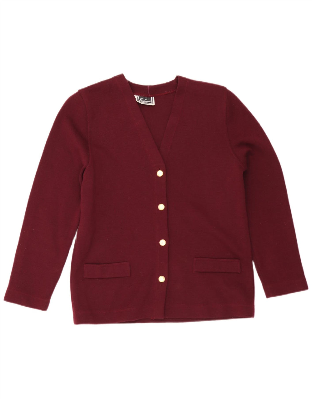 Γυναικείο πουλόβερ με ζακέτα Luisa Spagnoli UK 14 Medium Maroon