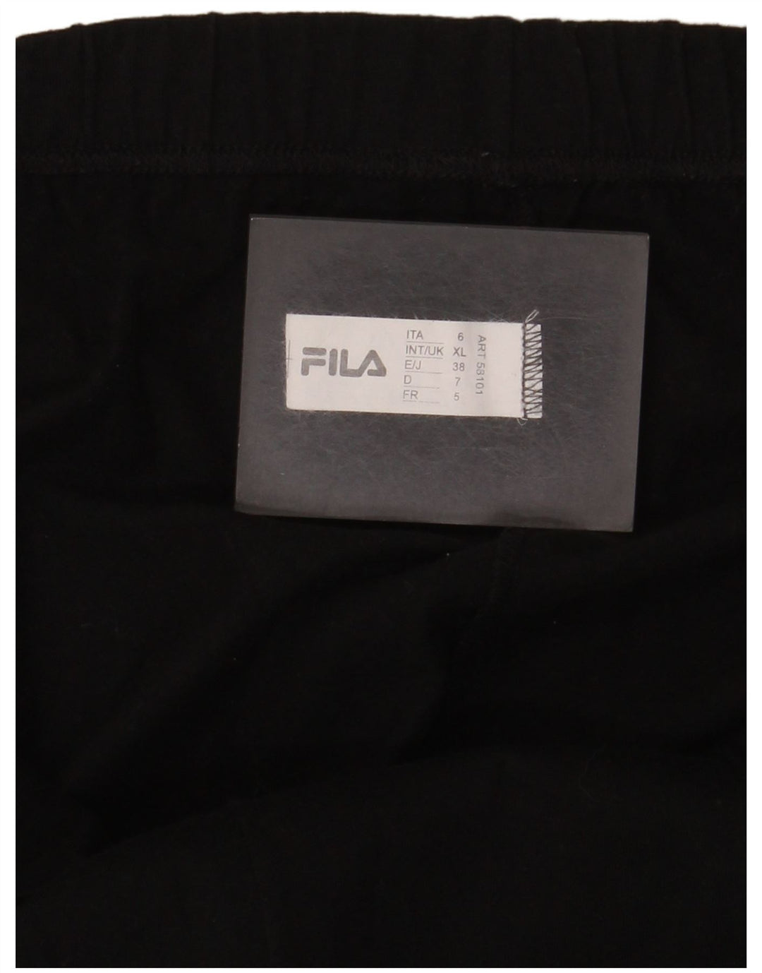 Ανδρική φόρμα Fila Παντελόνι XL Μαύρο βαμβακερό