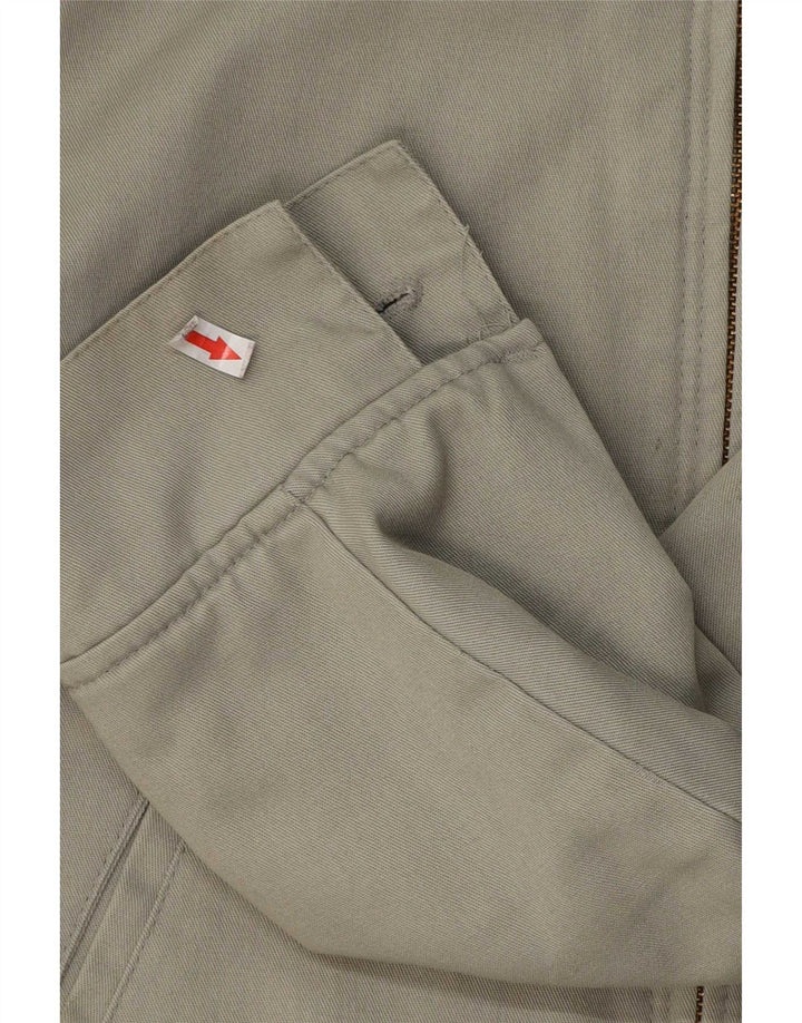 Dickies Mens Bomber Jacket UK 38 Medium Grey Polyester
