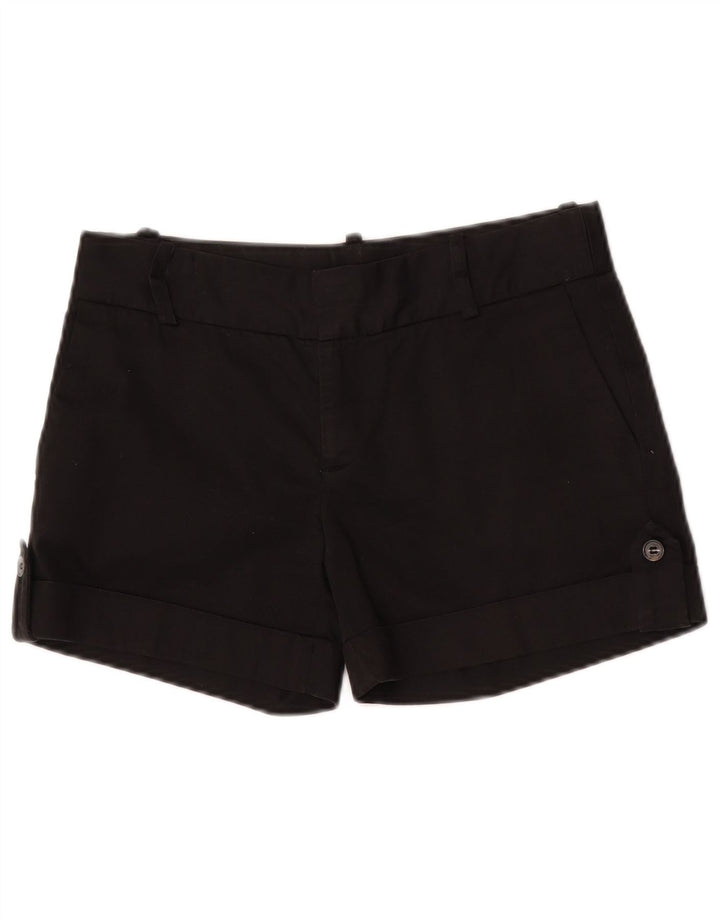 Zara Γυναικείο Σορτς Chino Small W26 μαύρο βαμβακερό