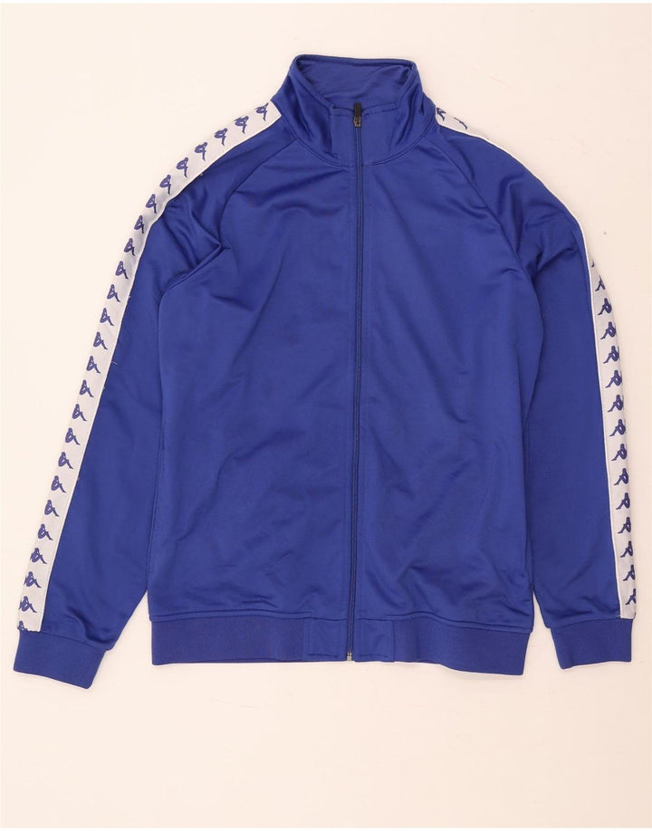 Ανδρική φόρμα γραφική Kappa Top Jacket 2XL Blue Colourblock