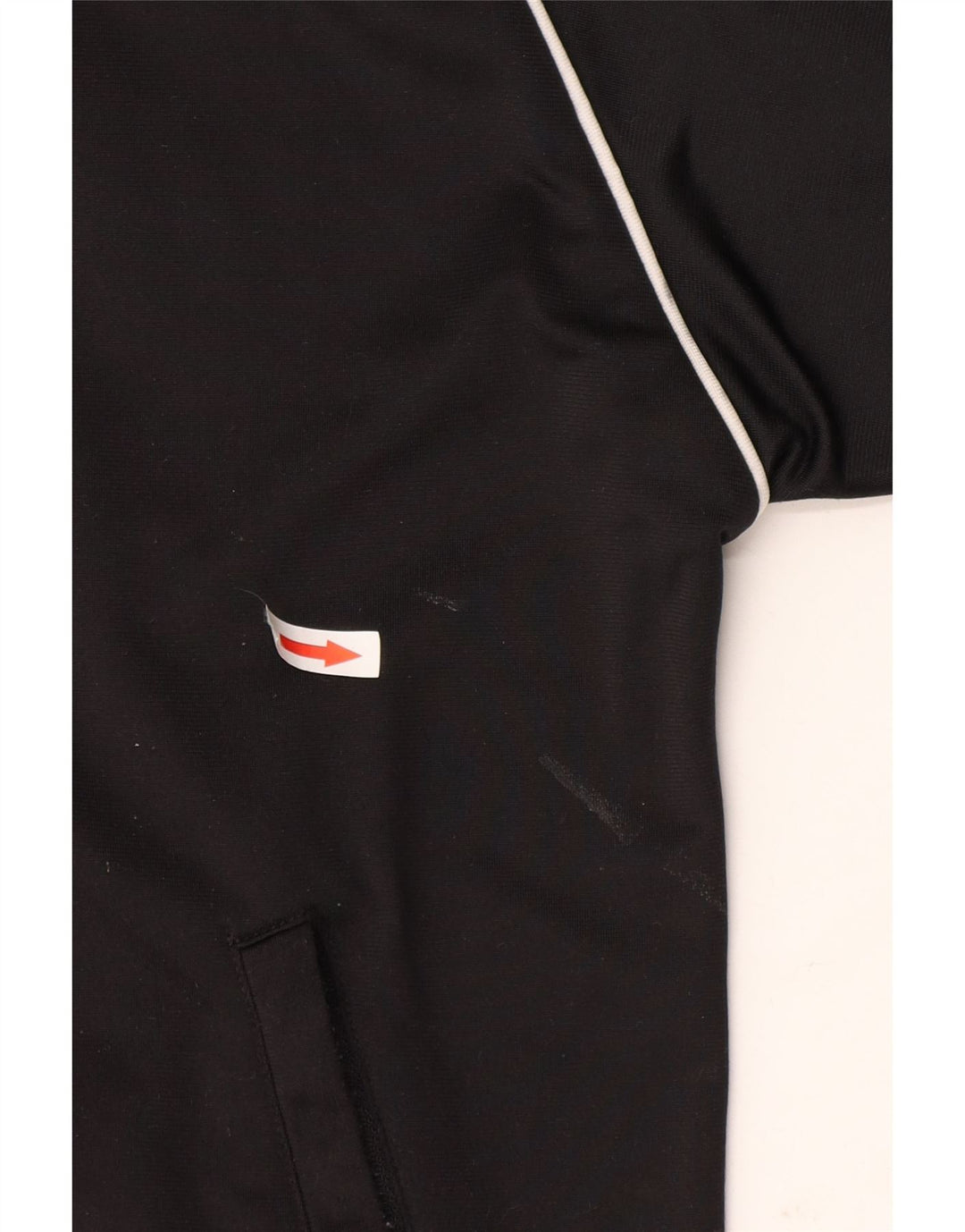 Ανδρική φόρμα με κοντομάνικο γραφικό Reebok Top Jacket Μεσαίο Μαύρο
