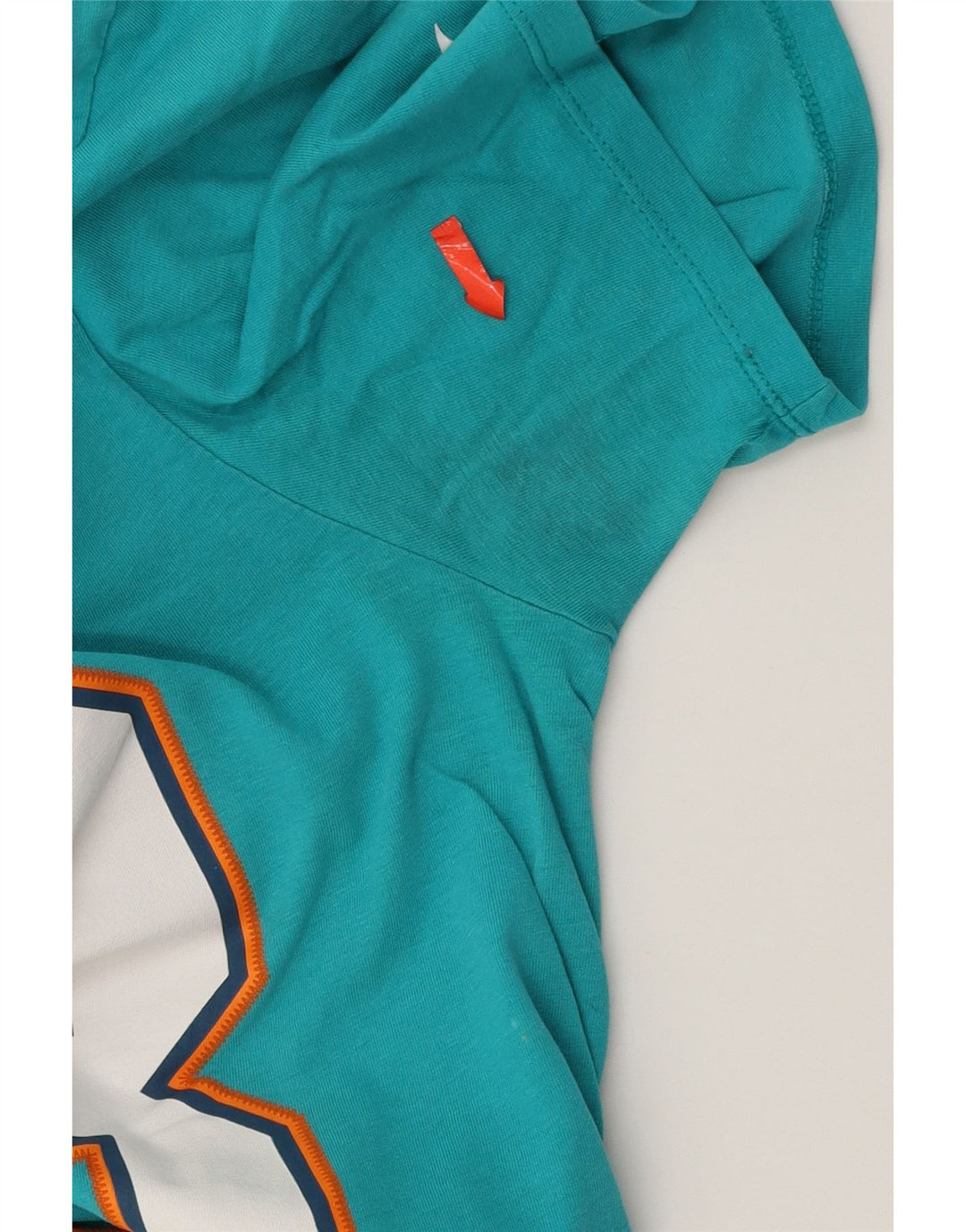 NIKE Mens Athletic Cut Graphic T-Shirt Top Medium Blue Cotton Vintage Nike and Second-Hand Nike from Messina Hembry 