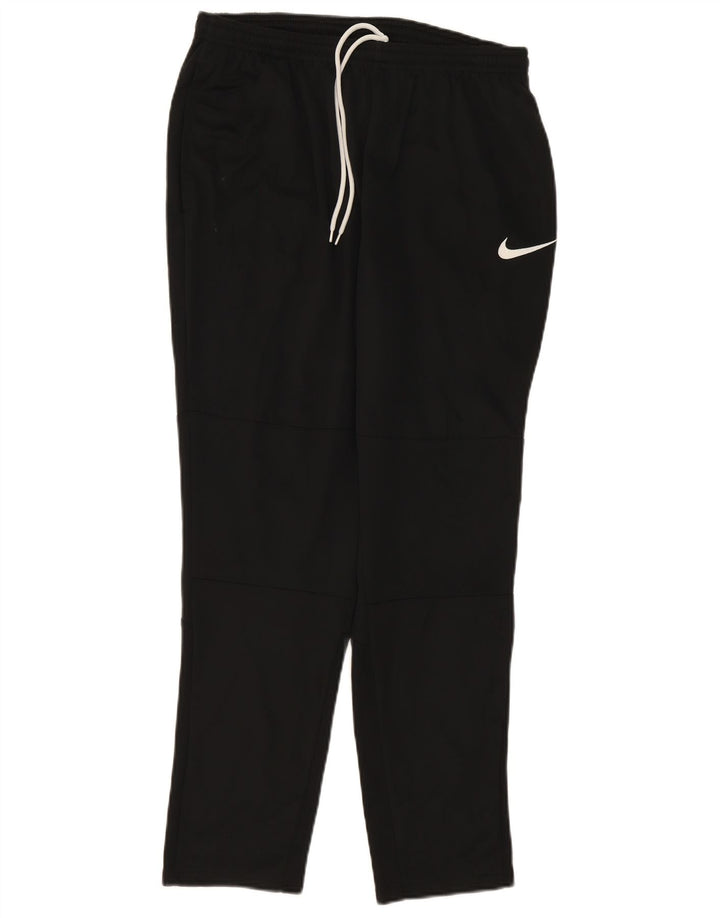 Ανδρικό παντελόνι αθλητικής φόρμας Nike Dri Fit μεγάλο μαύρο πολυεστέρα