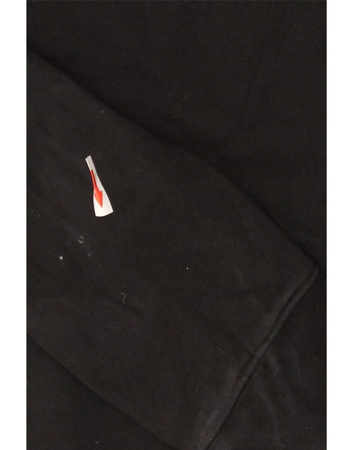 Marks & Spencer Ανδρικό Hoodie Jumper Μεσαίο μαύρο βαμβακερό