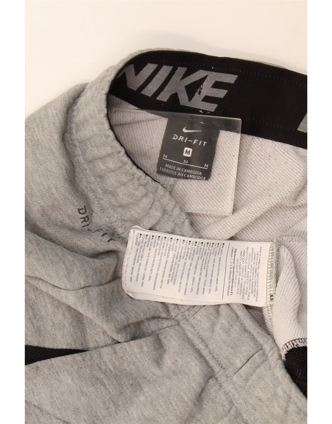 Ανδρική φόρμα NIKE Dri Fit Παντελόνι Joggers Medium Grey Polyester