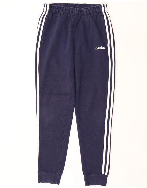 Adidas Boys αθλητική φόρμα παντελόνι Joggers 13-14 ετών Navy Blue Cotton