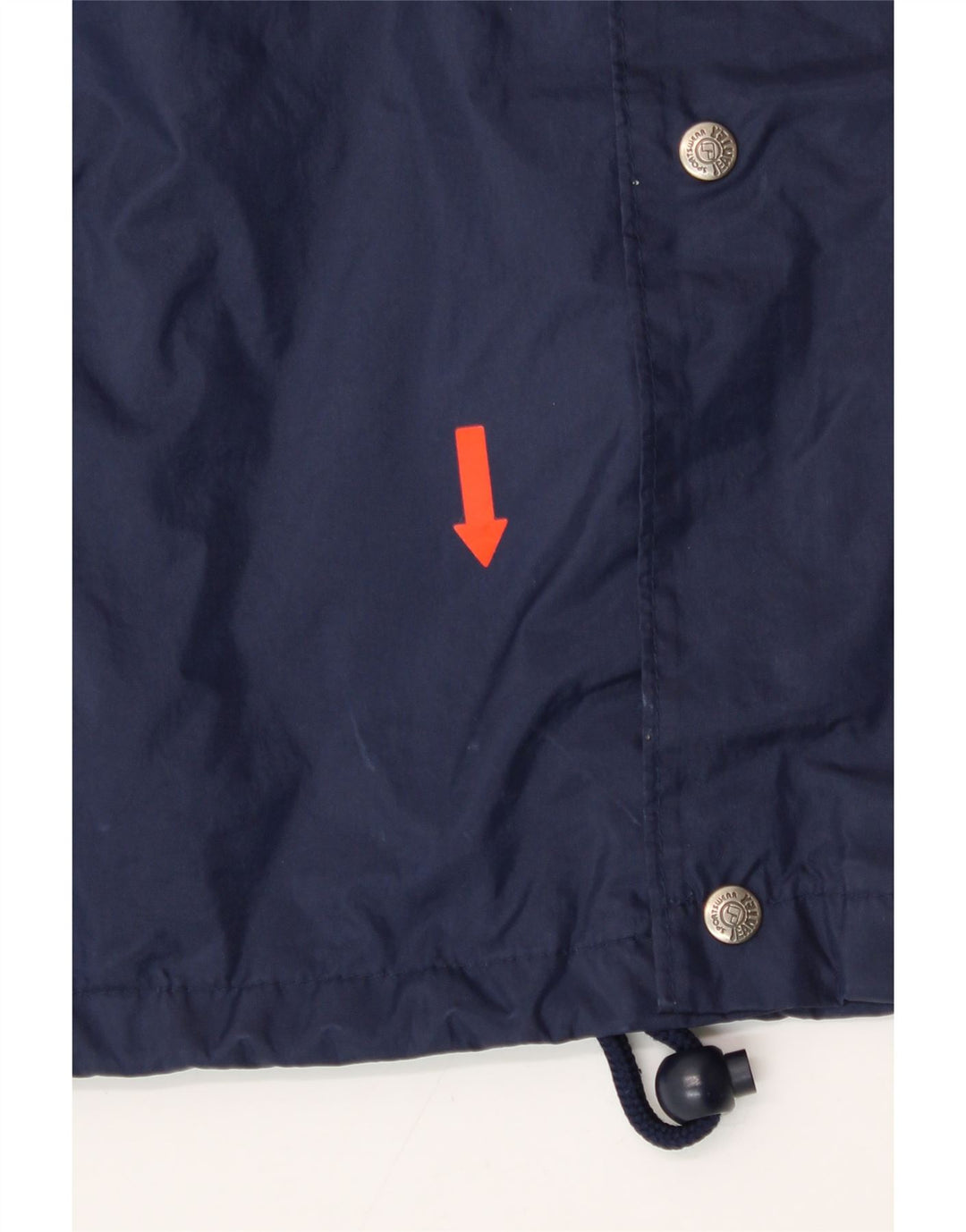 J JEANTEX Mens Rain Jacket IT 50/52 XL Navy Blue Colourblock Vintage J Jeantex and Second-Hand J Jeantex from Messina Hembry 