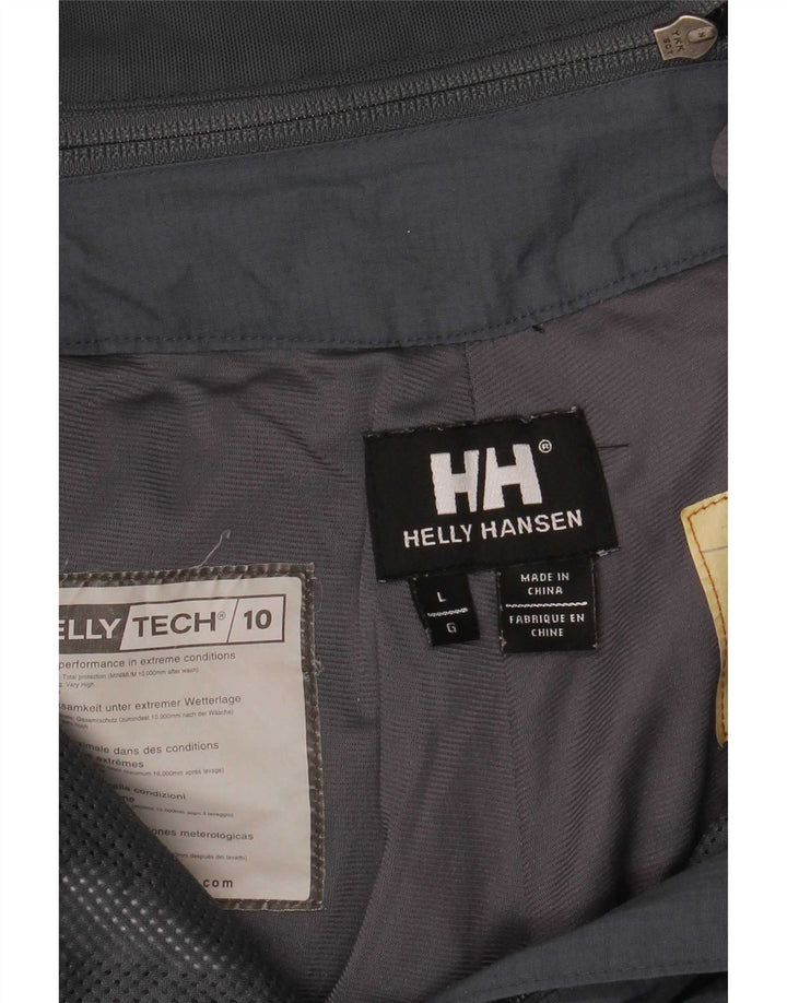Helly Hansen γυναικεία παντελόνια σκι Dungarees UK 16 Large Grey Colourblock
