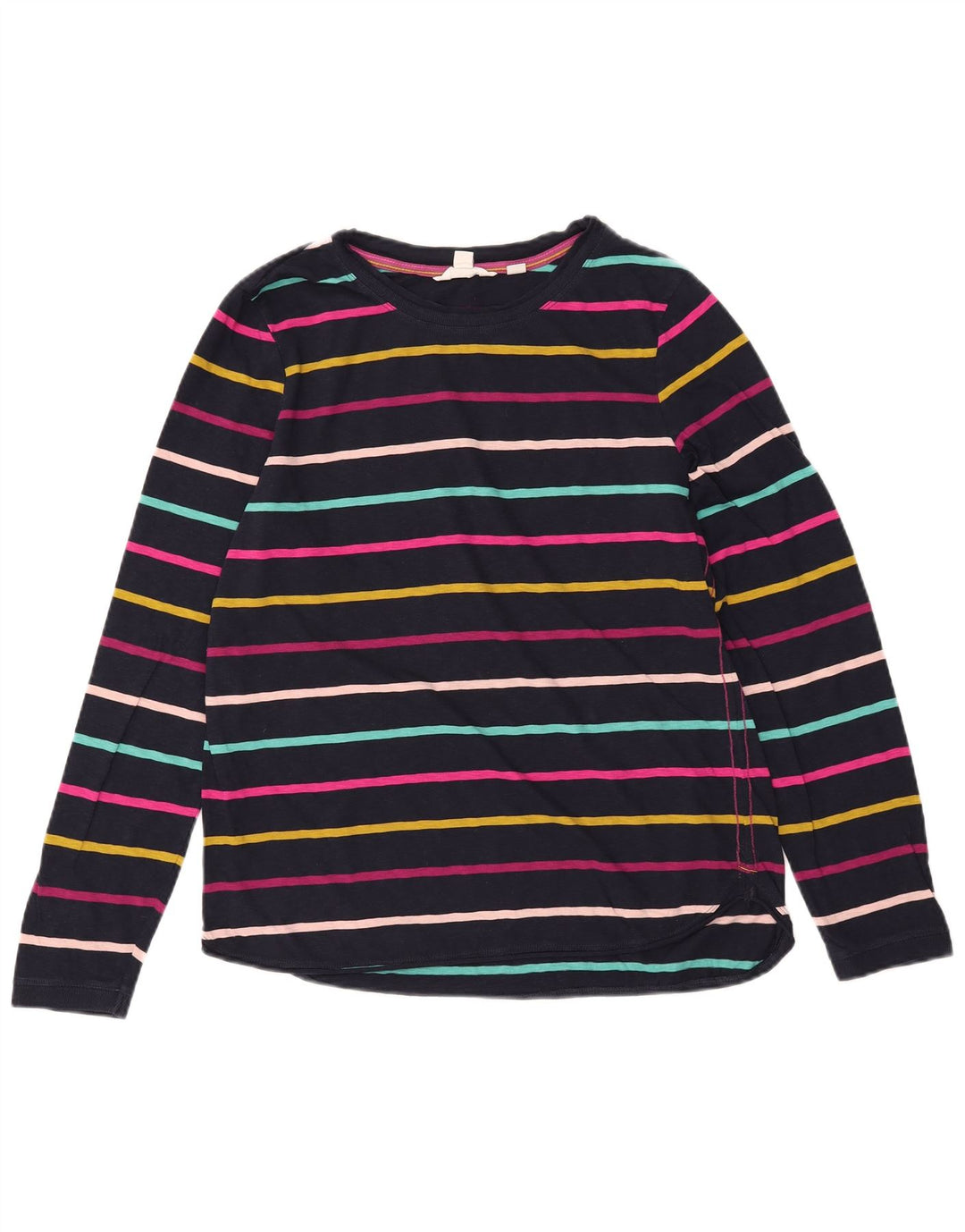 WHITE STUFF Γυναικεία μπλούζα μακρυμάνικη UK 14 Large Navy Blue ριγέ