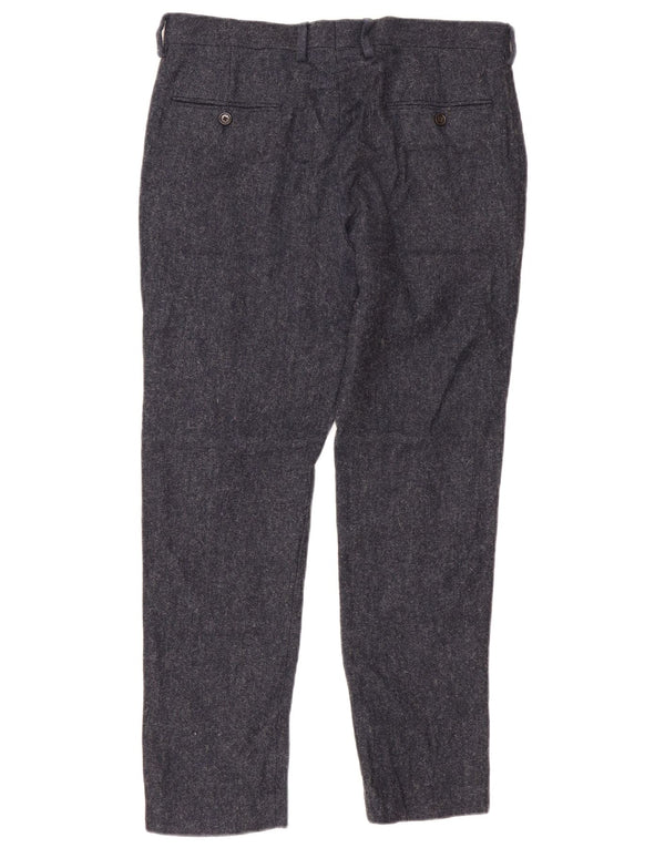 J. Crew Ανδρικό παντελόνι Chino Ludlow Slim W33 L30 Navy Blue Wool