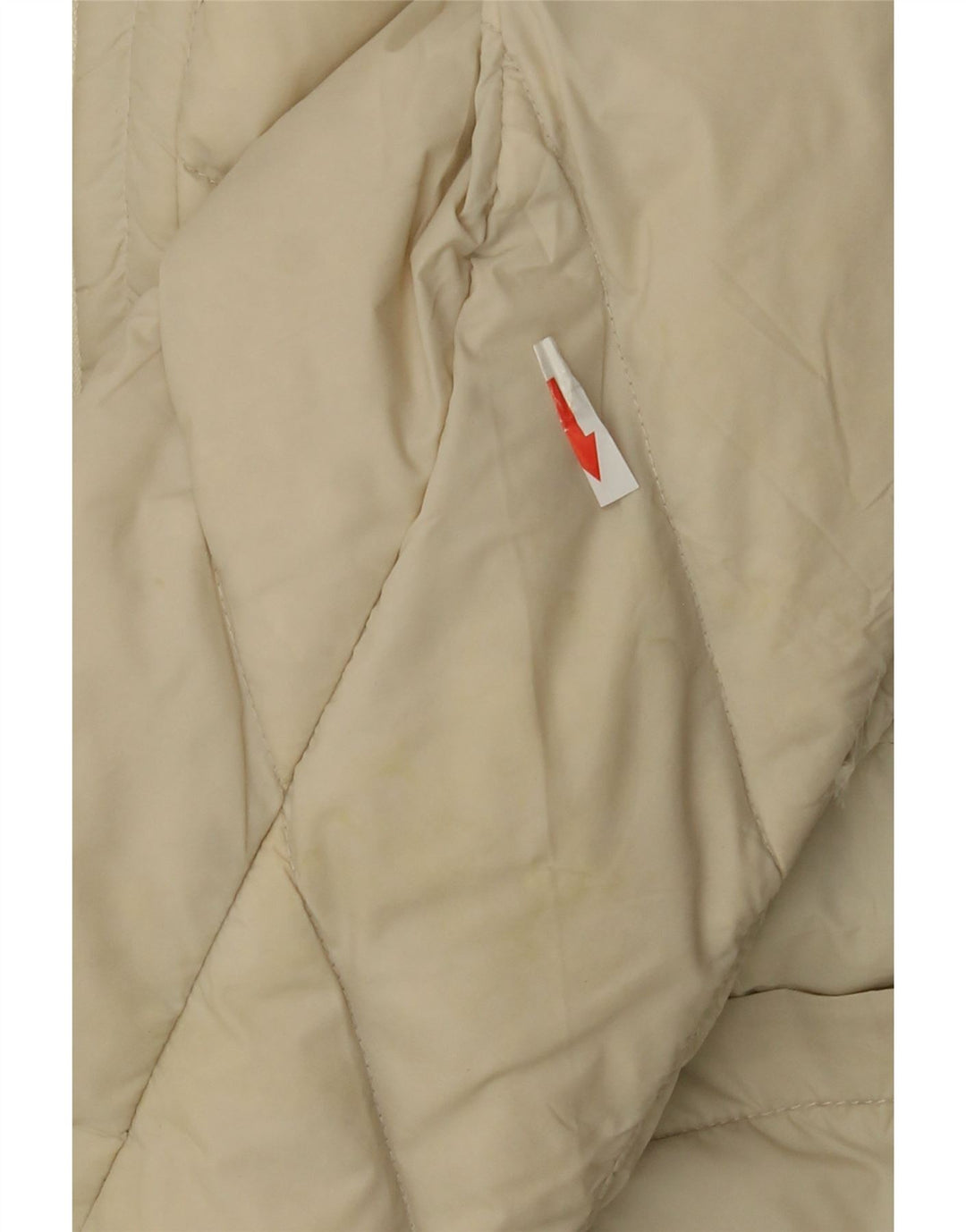 Karen Millen Γυναικείο μπουφάν με κουκούλα UK 12 Medium Off White Polyamide