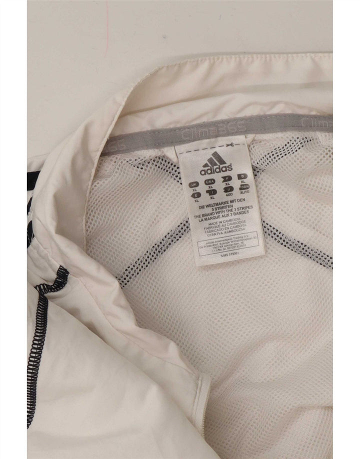 Ανδρική φόρμα Adidas Top Jacket XL White Polyester