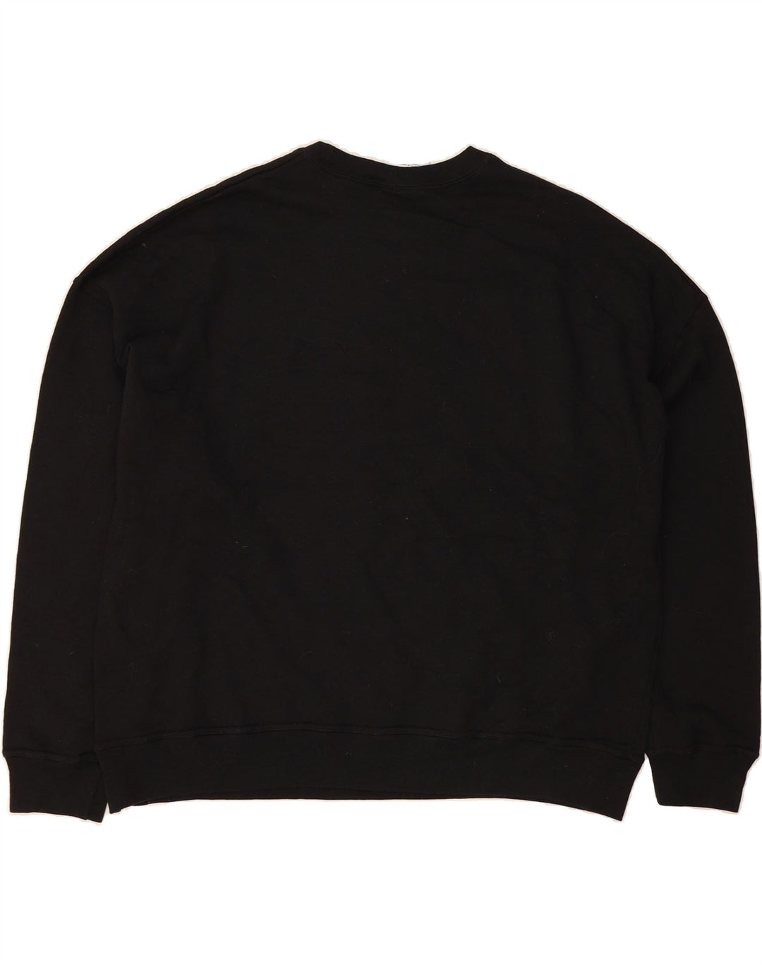 CHAMPION Womens Oversized Graphic Sweatshirt Jumper UK 18 XL Black Vintage Champion and Second-Hand Champion from Messina Hembry 