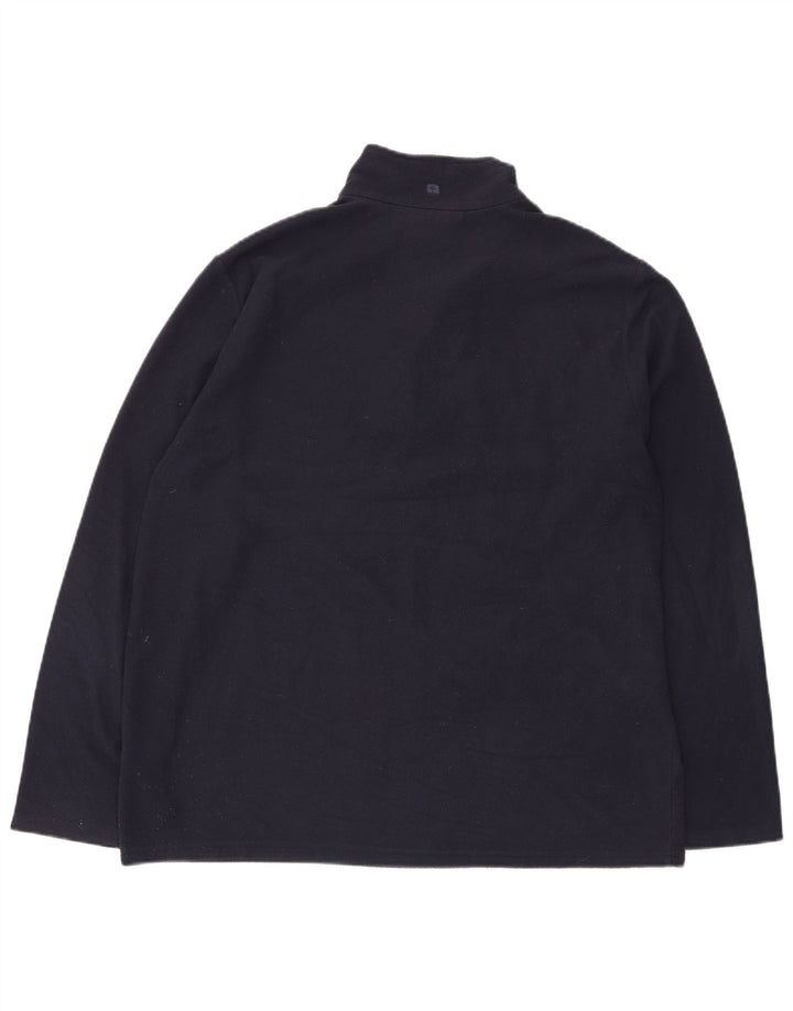 MOUNTAIN WAREHOUSE Ανδρικό φερμουάρ Fleece Jumper XL Navy Blue Polyester