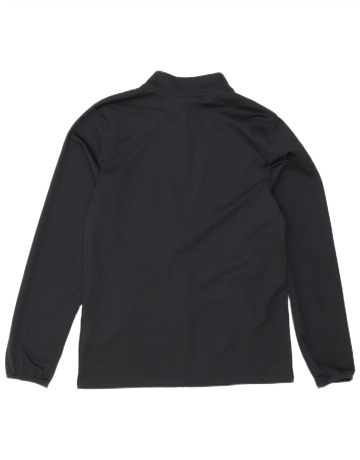 Μπουφάν Nike Boys Dri Fit αθλητική φόρμα 13-14 ετών XL μαύρο πολυεστέρα