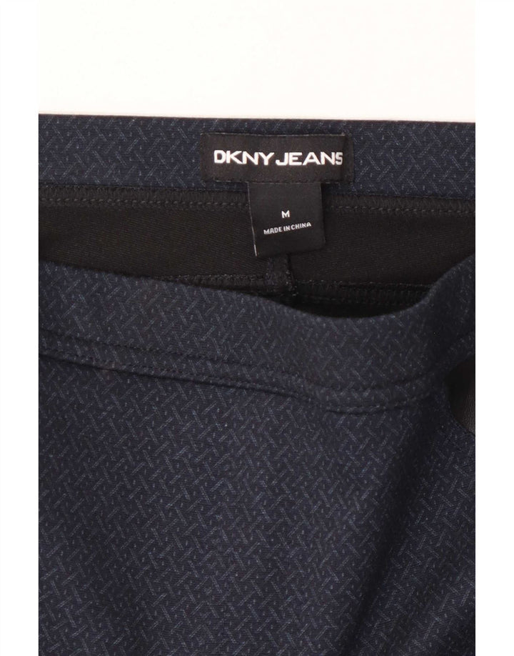 Γυναικείο κολάν Dkny UK 14 Medium Navy Blue Geometric Polyester