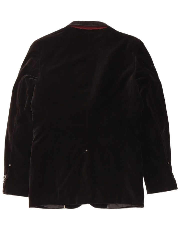 JACK & JONES Ανδρικό βελούδινο σακάκι 2 κουμπιών UK 36 μικρό βαμβακερό