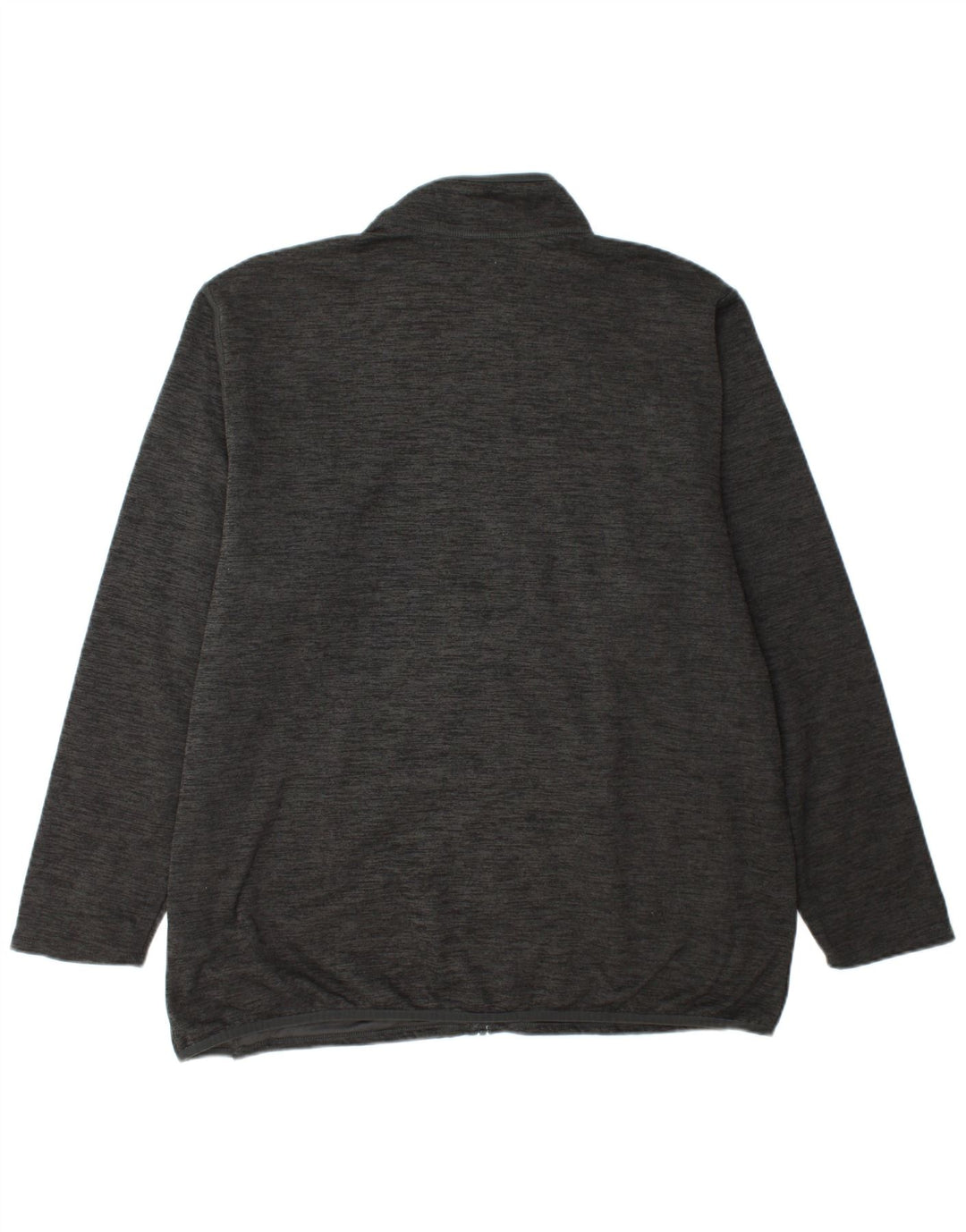 THE NORTH FACE Ανδρική αθλητική φόρμα Top Jacket 2XL με γκρι φλοκωτό πολυεστέρα