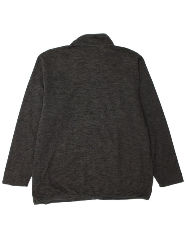 THE NORTH FACE Ανδρική αθλητική φόρμα Top Jacket 2XL με γκρι φλοκωτό πολυεστέρα