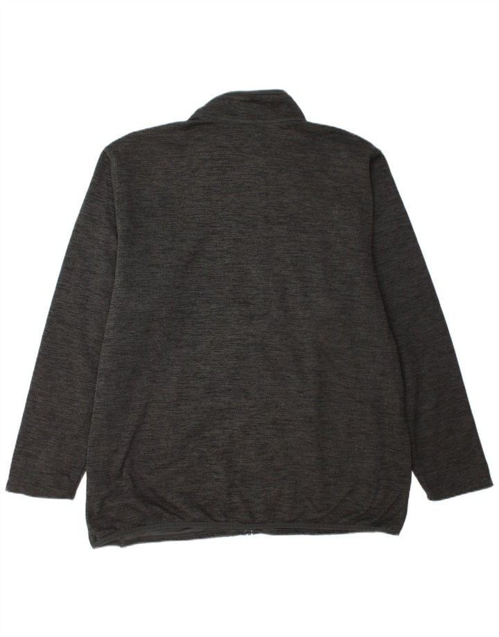 THE NORTH FACE Ανδρική αθλητική φόρμα Top Jacket 2XL με γκρι φλοκωτό πολυεστέρα