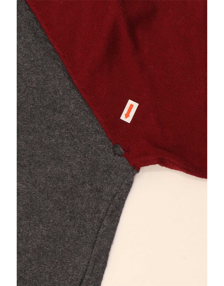 Jack Wills Ανδρικό πουλόβερ με λαιμόκοψη μεσαίου γκρι βαμβακερό