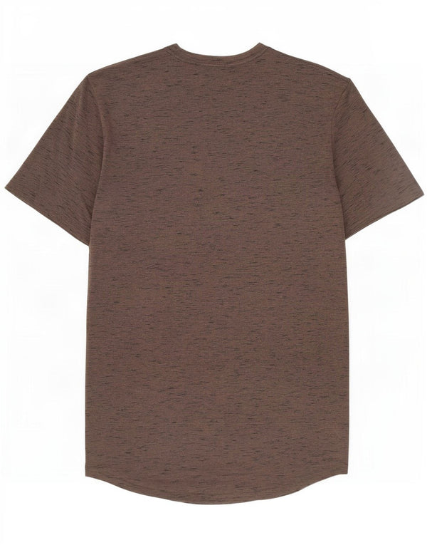 Ανδρικό μπλουζάκι Under Armour Heat Gear Graphic Top Medium Brown Flecked