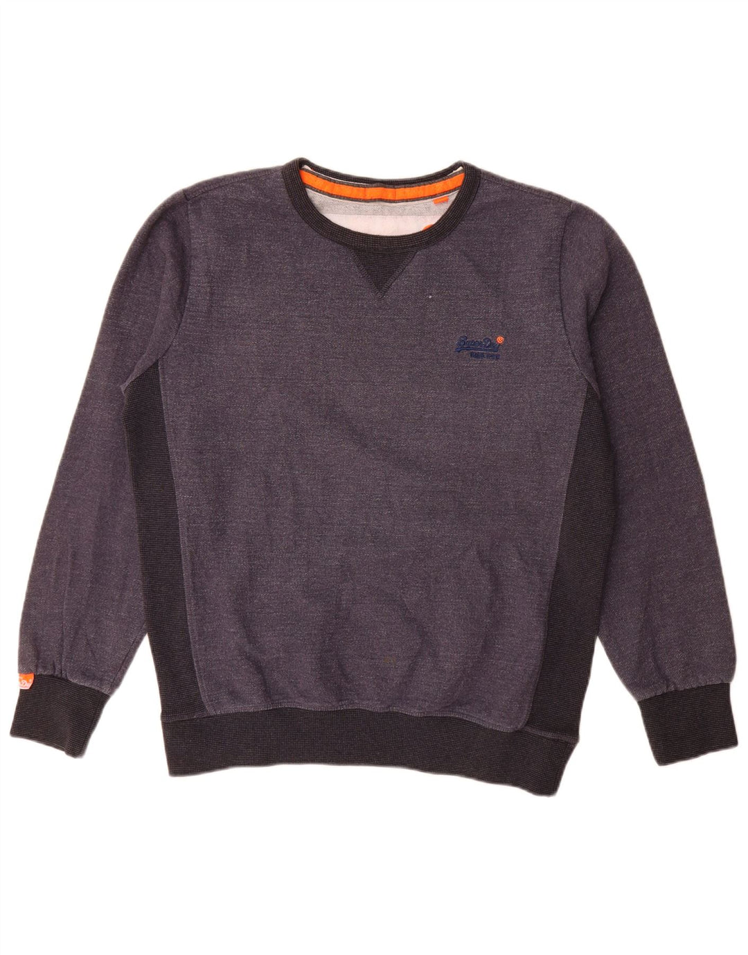 Ανδρικό φούτερ Superdry Jumper XL Γκρι Colourblock Βαμβακερό