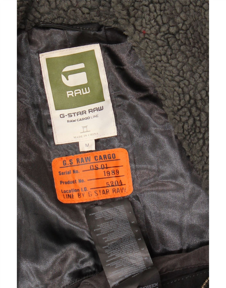 Ανδρικό καπιτονέ μπουφάν G-STAR UK 38 Μεσαίο Μαύρο Βαμβακερό