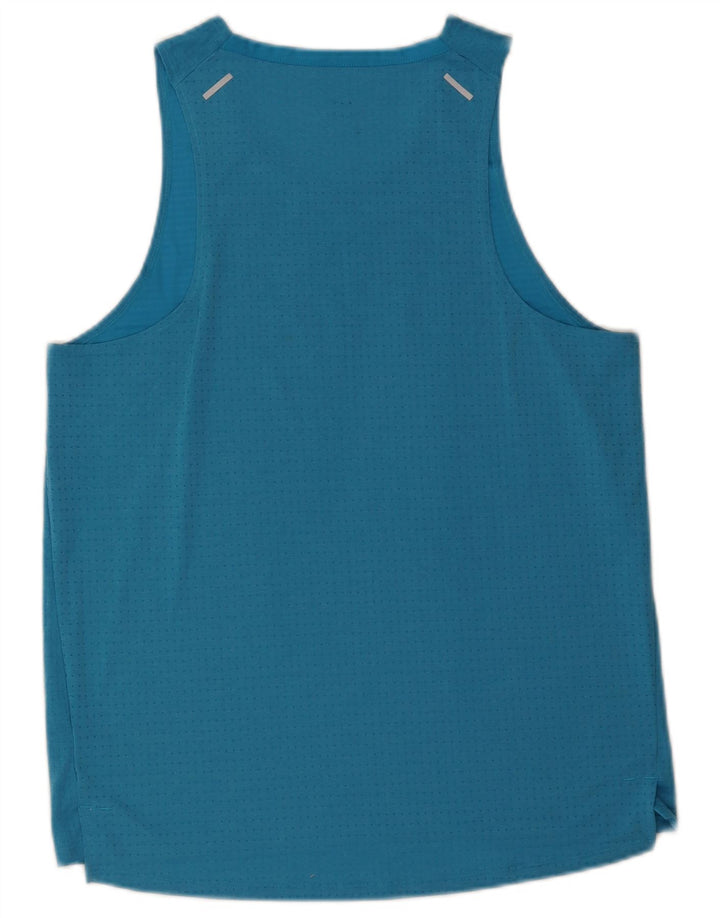 Ανδρικό γραφικό γιλέκο NIKE Dri Fit, μεσαίο μπλε